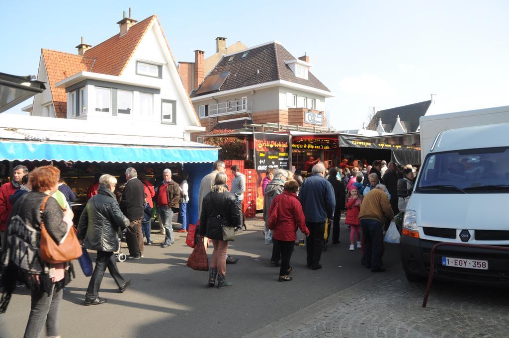 Hotel Logies Het Maantje De Panne Exteriér fotografie